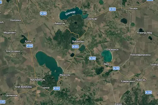 Migration staging site in Kazakhstan