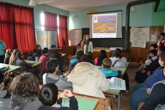 In the school in Durankulak 
