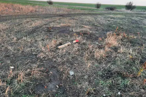 Damaged marking of non-hunting area