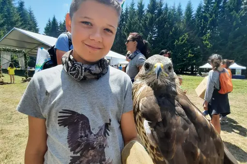 Our new volunteer from Uzana Polyana Festival