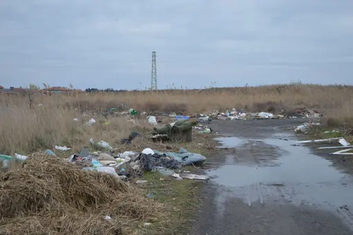 illegally disposed waste 
